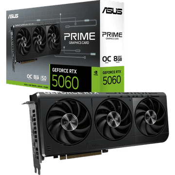 ASUS Grafična kartica Prime GeForce RTX 5060 OC, 8GB GDDR7, PCI-E 5.0