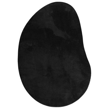 Vidaxl Preproga Črna 120 x 170 cm Poliester