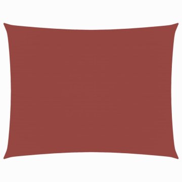 Vidaxl Senčno jadro oksford blago pravokotno 2,5x4 m terakota