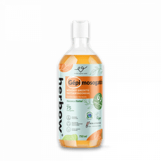 HERBOW Detergent za strojno pranje posode z vonjem pomaranče, 750 ml za 75 pranj