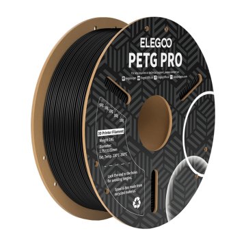 Elegoo ELEGOO PETG Pro Filament (Črna) 1.75mm