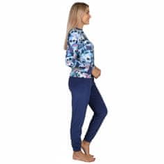 Disney DISNEY Stitch DVOJNA ženska pižama, TOPLA FLISOVI pižama z dolgimi rokavi XS