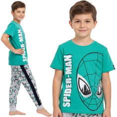 MARVEL COMICS MARVEL Spider-Man BOMBAŽNE pižame za fante, pižame z dolgimi hlačami ZA NAVIJAČE 92cm