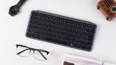 Keychron B1 PRO brezžična tipkovnica, SLO, nizkoprofilna, siva (B1P-K1-SI)