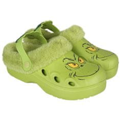 sarcia.eu Grinch zelene japonke IZOLIRANE copati, BOŽIČNI cokli s krznom za odrasle, TOPLI za zimo 36 EU