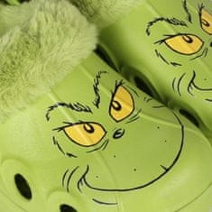 sarcia.eu Grinch zelene japonke IZOLIRANE copati, BOŽIČNI cokli s krznom za odrasle, TOPLI za zimo 36 EU