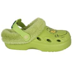 sarcia.eu Grinch zelene japonke IZOLIRANE copati, BOŽIČNI cokli s krznom za odrasle, TOPLI za zimo 36 EU