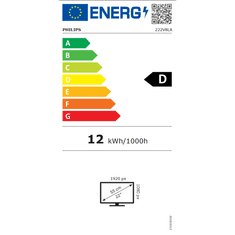 Philips 222V8LA 21,5" VA FHD 75Hz monitor