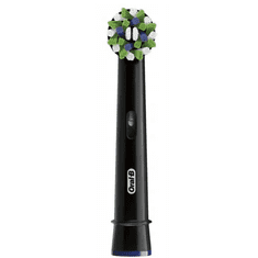 Oral-B EB50BRB Cross Action nadomestna glava za zobno ščetko, črna