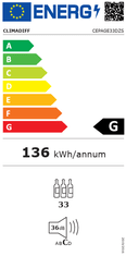 Climadiff Vinska vitrina CEPAGE33DZ
