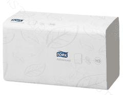 Tork Soft Singlefold brisače za roke, bele H3, 3750 kos