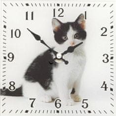 ART Steklena talna ura 15x15 cm HS074 -