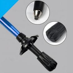 MG Nordic Walking pohodne palice 34 -127 cm, modre