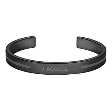 Lacoste Črna odprta zapestnica Adventurer 2040528