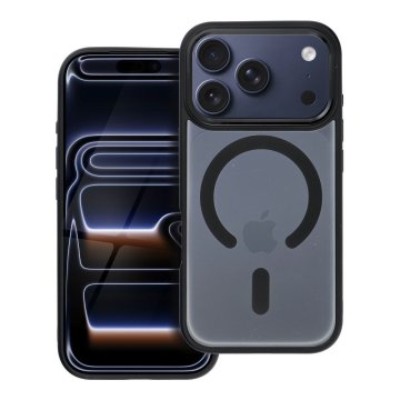 OEM MATTE MAG COVER ovitek, združljiv z MagSafe za iPhone 17 Pro, črn
