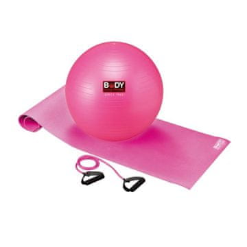 Body Sculpture set za jogo, roza (4BB-63620)