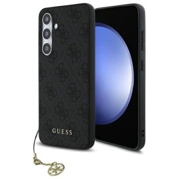 Guess GUESS ovitek za SAMSUNG S24 FE GUHCS24FEGF4GGR (HC PU 4G Charm) siva