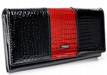 shumee Čudovita ženska denarnica Cavaldi, naravno usnje