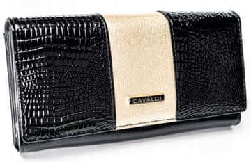 shumee Čudovita ženska denarnica Cavaldi, naravno usnje