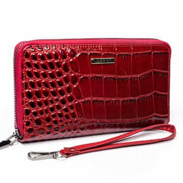 shumee Usnjena denarnica LORENTI, peresnica iz aligatorjeve kože