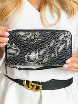 shumee Usnjena denarnica LORENTI, peresnica, kačja koža, HQ