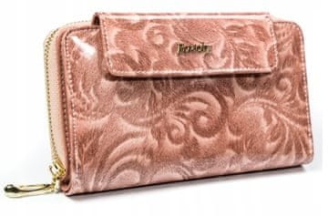 shumee ŽENSKA ŽAKARD DENARNICA, NARAVNO USNJE, ROVICKY HQ