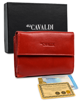 shumee ŽENSKA USNJENA DENARNICA RD-03-GCL-7024 RDEČA