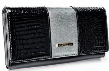 shumee Čudovita ženska denarnica Cavaldi, naravno usnje