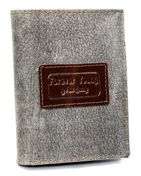 shumee Moška usnjena denarnica N4-VTP SIVA