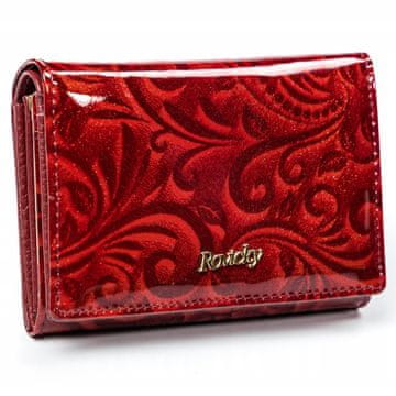 shumee MINI DENARNICA IZ ŽAKARDNEGA NARAVNEGA USNJA HQ ROVICKY