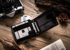 shumee Elegantna moška denarnica s sistemom proti skimmingu RFID Protect - Rovicky