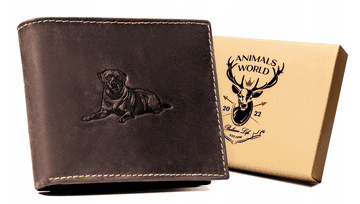 shumee Velika moška usnjena denarnica - Always Wild