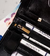 shumee Elegantna moška denarnica iz visokokakovostnega naravnega usnja - Rovicky