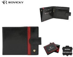 Rovicky Moška usnjena denarnica z RFID sistemom - Rovicky