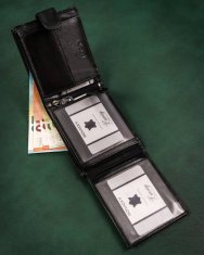 shumee Darilni komplet: moška usnjena denarnica in obesek za ključe - Rovicky