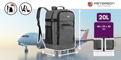 shumee Prostoren in potovalno prijazen nahrbtnik za kabino - Peterson