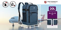 shumee Prostoren in potovalno prijazen nahrbtnik za kabino - Peterson