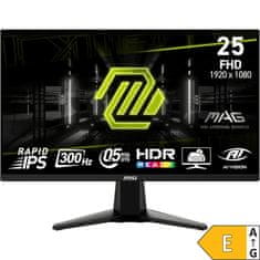 MSI Zaslon MAG 255XF / 24.5" / FHD / IPS / 300Hz / 0.5ms (GtG) / črn