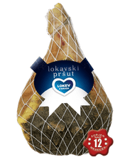 Lokev Lokavski pršut s kostjo 12 mescev 7,2kg