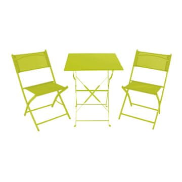 Linder Exclusiv Vrtna garnitura BISTRO SET Zelena