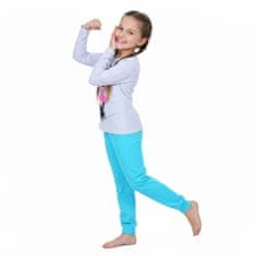 Disney DISNEY Minnie Mouse BOMBAŽNE pižame za deklice, DVODELENE pižame z dolgimi rokavi, 100% BOMBAŽ 116cm