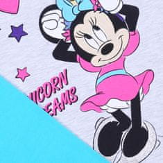 Disney DISNEY Minnie Mouse BOMBAŽNE pižame za deklice, DVODELENE pižame z dolgimi rokavi, 100% BOMBAŽ 116cm