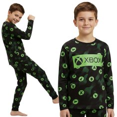 XBOX XBOX Polar pižama za fante, TOPLA pižama z dolgimi rokavi ZA GAMER 134cm