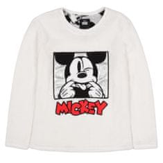 Disney DISNEY Mickey Mouse Dvodelne pižame za deklice, TOPLE FLISOVNE pižame z dolgimi rokavi 128cm