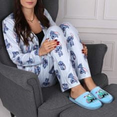 Disney DISNEY Stitch NEZDELJIVE ženske copate za dom, TOPLE, MEHKE, BOŽIČNE copate za dom + dekorativna darilna vrečka 38-39 EU / 5-6 UK