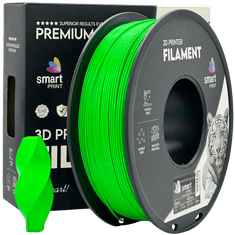 Smart Print 5x HS‑PLA Zelena Filament 1.75 mm - Smart Print Visoko Hitrostni Filament za 3D Tisk (1kg Kolut)