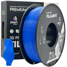 Smart Print 5x PETG Modra Filament 1.75 mm - Smart Print Vlažnost-Odporni PETG (1kg Kolut)