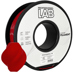 Professional Lab 5x PETG Rdeča Filament 1.75 mm - Professional Lab Vlažnost-Odporni PETG (1kg Kolut)