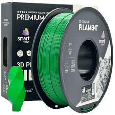 Smart Print 5x PETG Zelena Filament 1.75 mm - Smart Print Vlažnost-Odporni PETG (1kg Kolut)