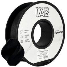 Professional Lab 5x PLA Mat Črna Filament 1.75 mm - Professional Lab Biološko Razgradljiv PLA (1kg Kolut)